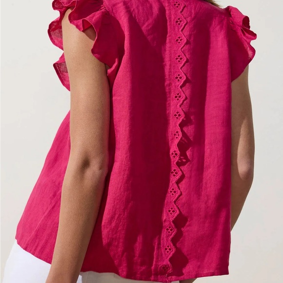 Brochu Walker Azalea Devan Sleeveless Blouse Like New - Picture 8 of 8